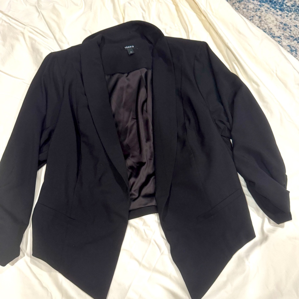 Black suit jacket Torrid
